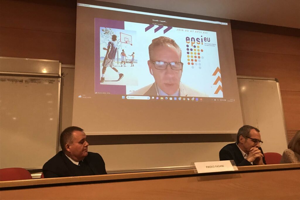 intervento Epsi alla presentazione della Mostra Sport al Centro